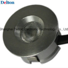 0.5W Silver Colour Round Mini LED Cabinet Light (DT-DGY-010B)